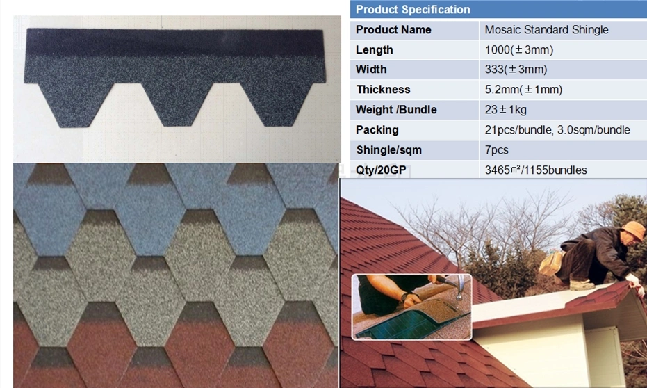 Fish Scale Whole Sale Asphalt Roofing Shingles Manufacturer