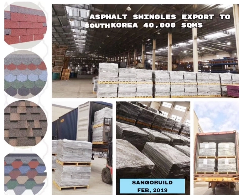 Waterproof and Durable Fish Scale and Mosaic Asphalt Shingles Roof Tiles