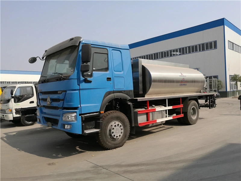 4X2 Asphalt Bitumen Truck Road Construction Paver Asphalt Tank Asphalt Bitumen Sprayer Truck for Sale