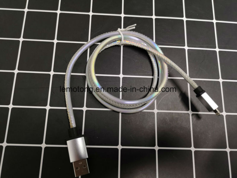 3 FT 10 FT PU Leather USB Data Charging Cable
