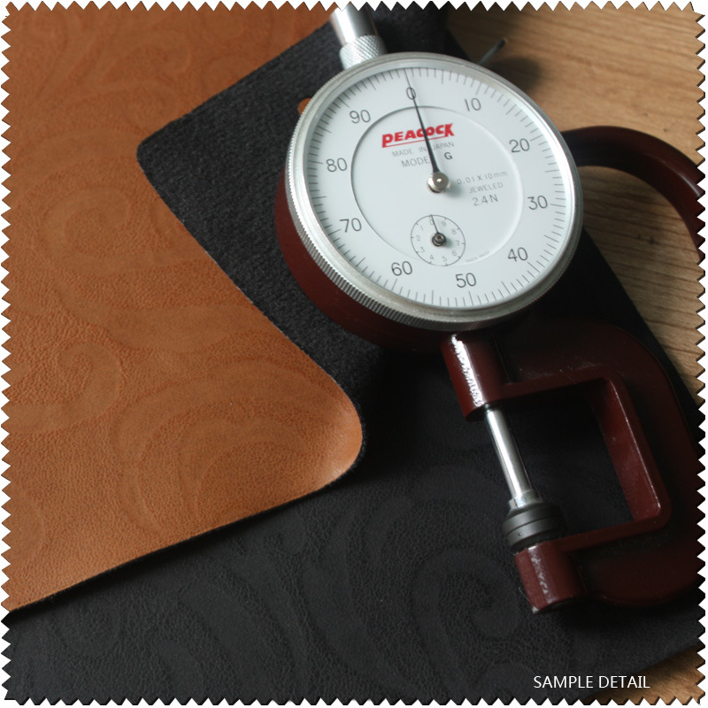 Printing PU Leather Shoe Leather Faux Leaher (S216100PG)