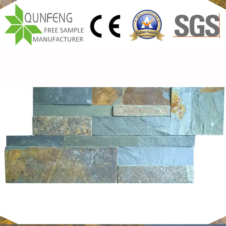 Pizarra China Rusty Culture Stone Interior/Exterior Slate Wall Decoration