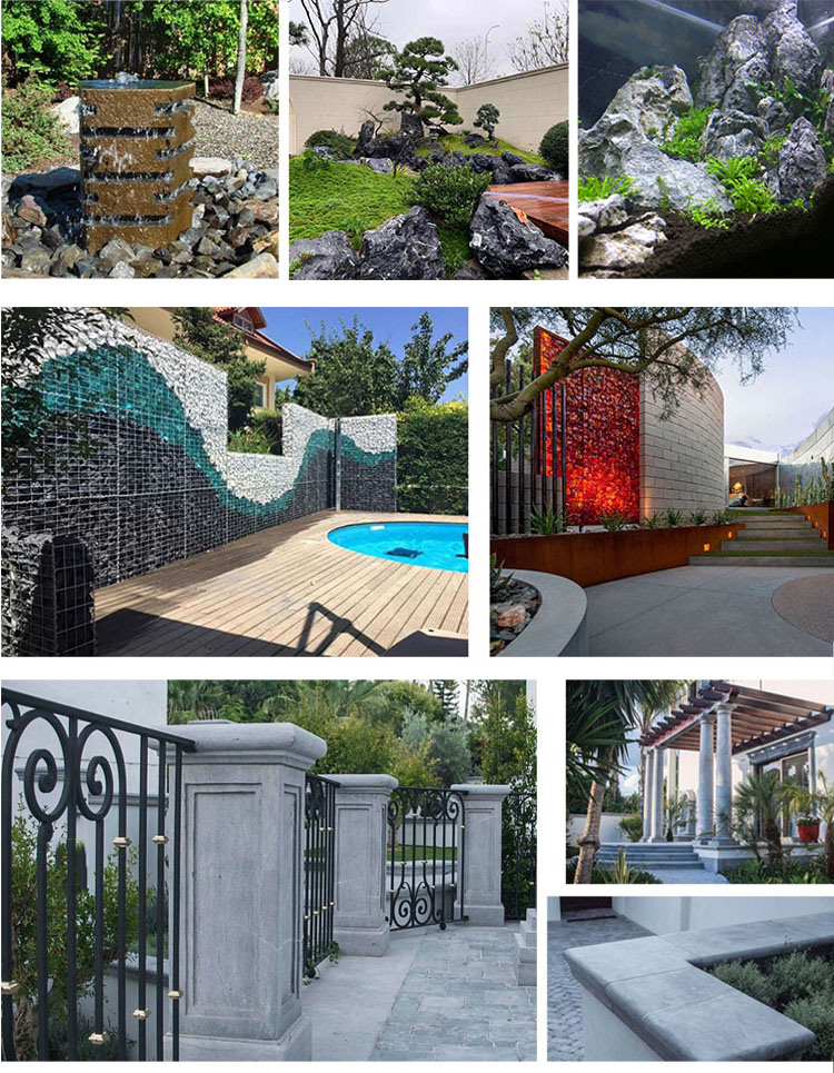 Stone or Stone with The Combination Water Fountain