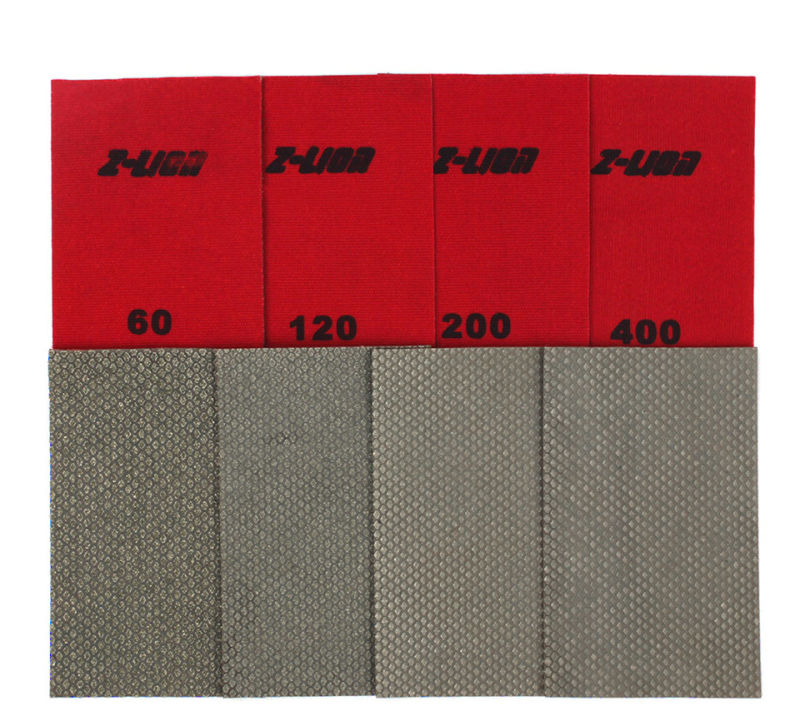 Zlion Electroplated Diamond Grinding Sheets for Sandstone Quartz Stone Polishing