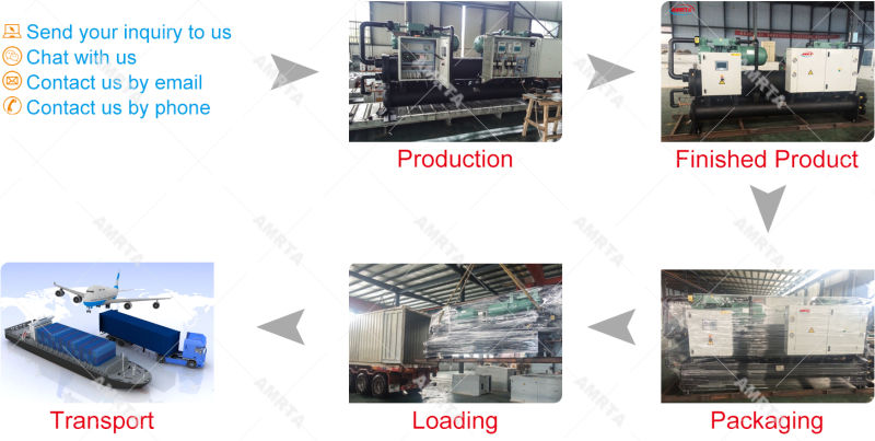 Sea Water Souce Salty Water Source Water Cooled Water Chiller Chiller