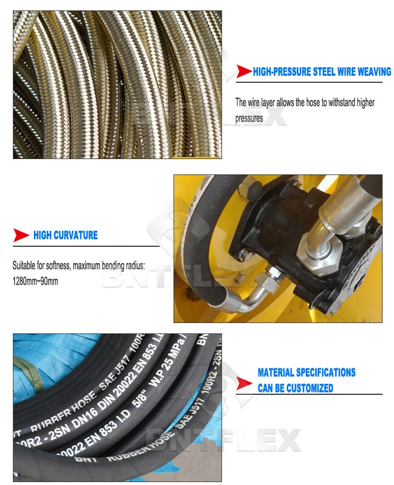 China High Pressure Rubber Hose/Water Suction Hose/Water Discharge Hose