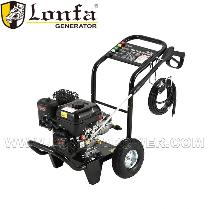 150bar 5.5HP Gasoline High Pressure Washer with High Pressure Hose