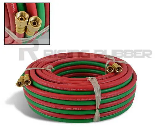 PVC Twin Welding Hose Oxygen Hose Acetylene Rubber Hose