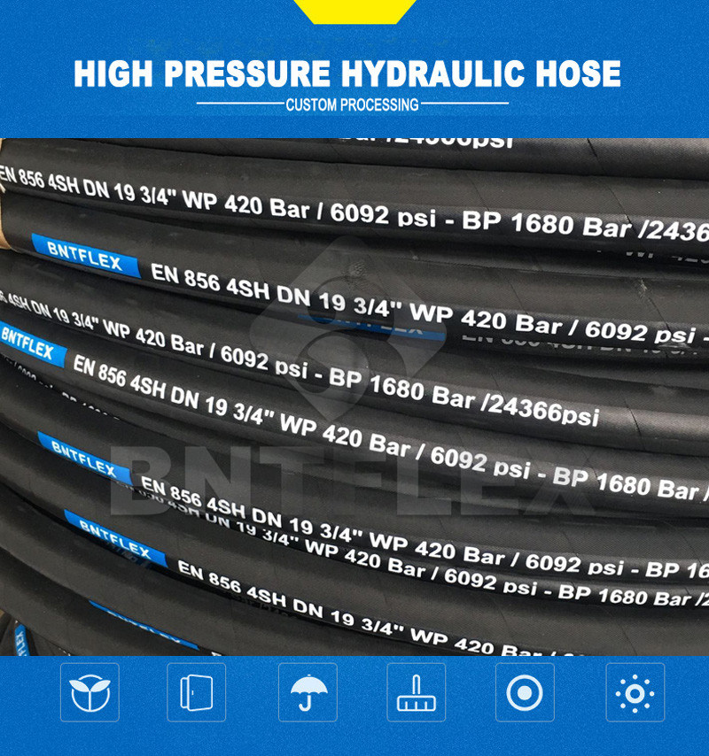 Hydraulic Hose and Fitting Hydraulic Hose Manufacturer Rubber Hose