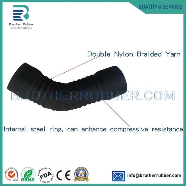 Auto Rubber Oil Hose/Textile Braided Fuel Hose/Radiator Intercooler Pipe Hose