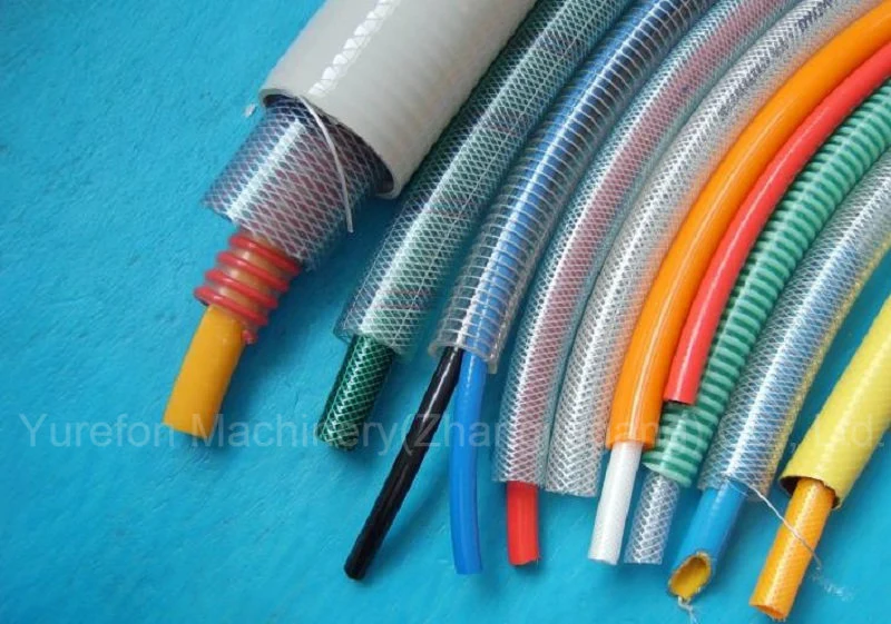 PVC Fiber Reinforced Hose Production Line Garden Hose Manufacturing Machinery