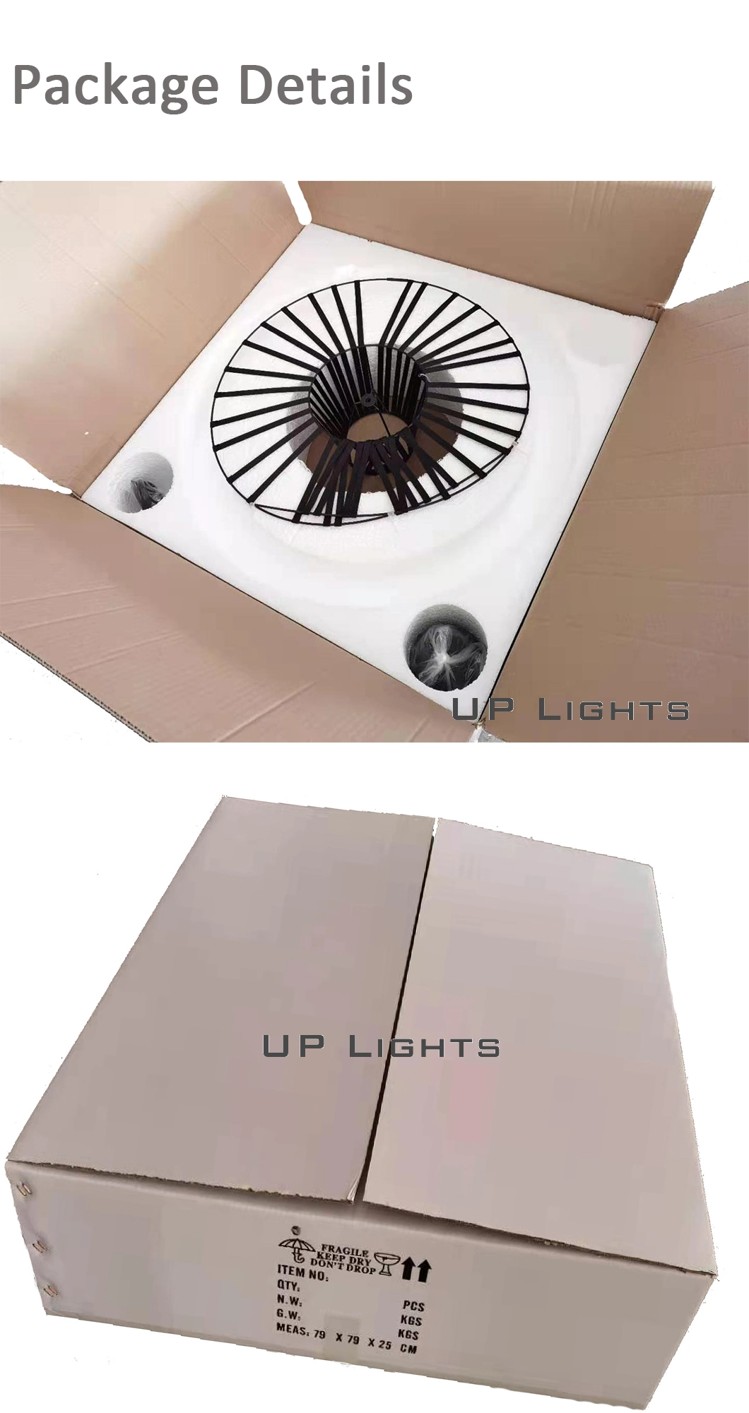 Modern Vintage Retro Dining Room Bedroom Decorative PVC Black Fabric Shade Black Pendant Lamp Chandelier Light