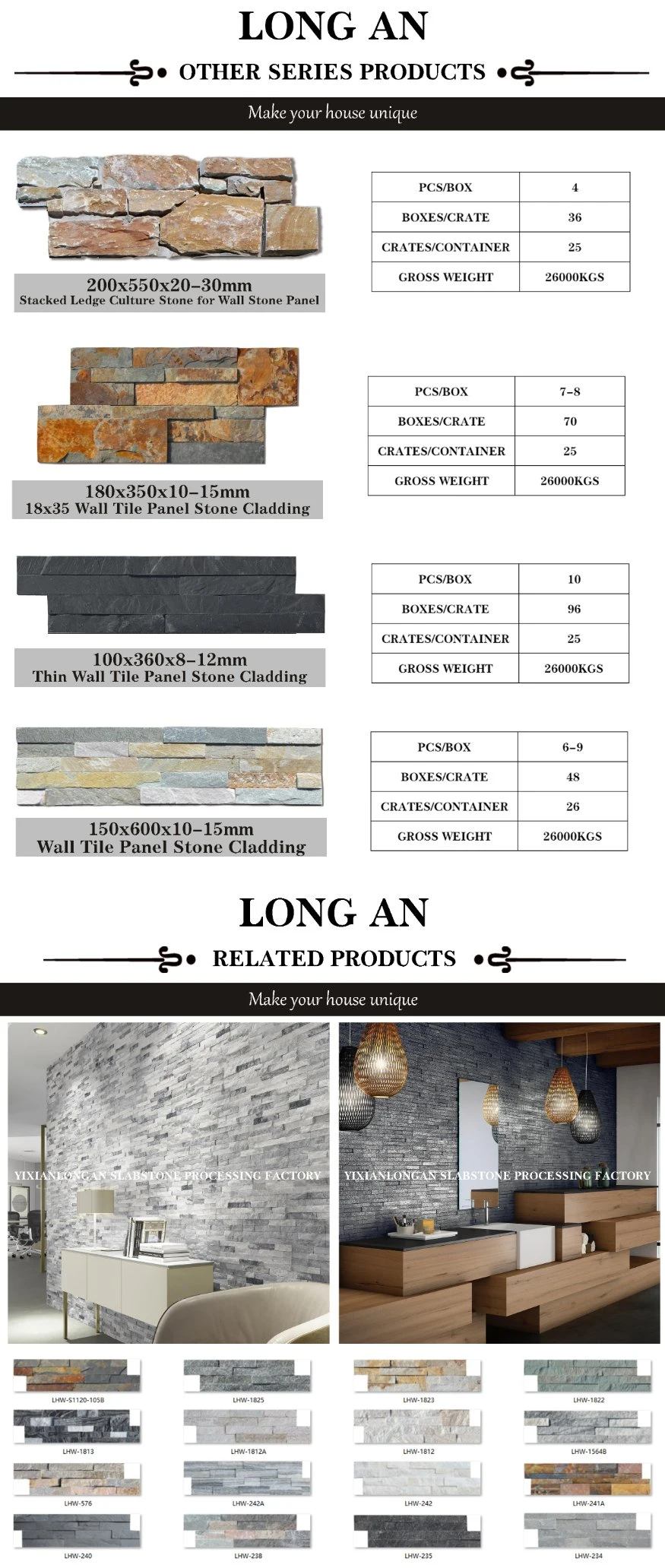 Yellow Sandstone Exterior Decorative Stacked Stone Wall Cladding Stone Veneer