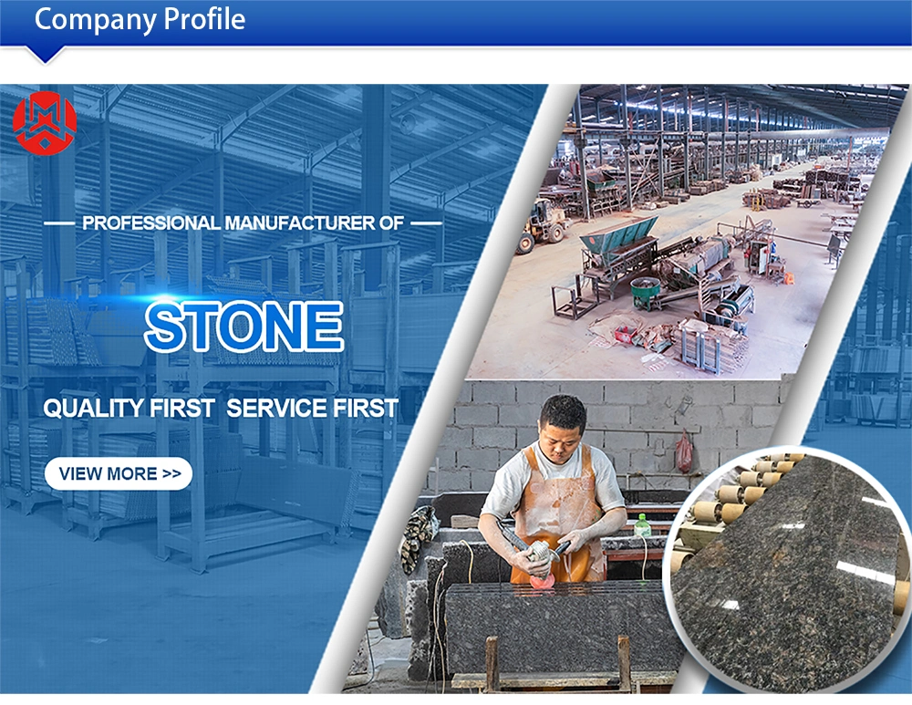 Environmental Stones Mongolia Black Granite for Hotels