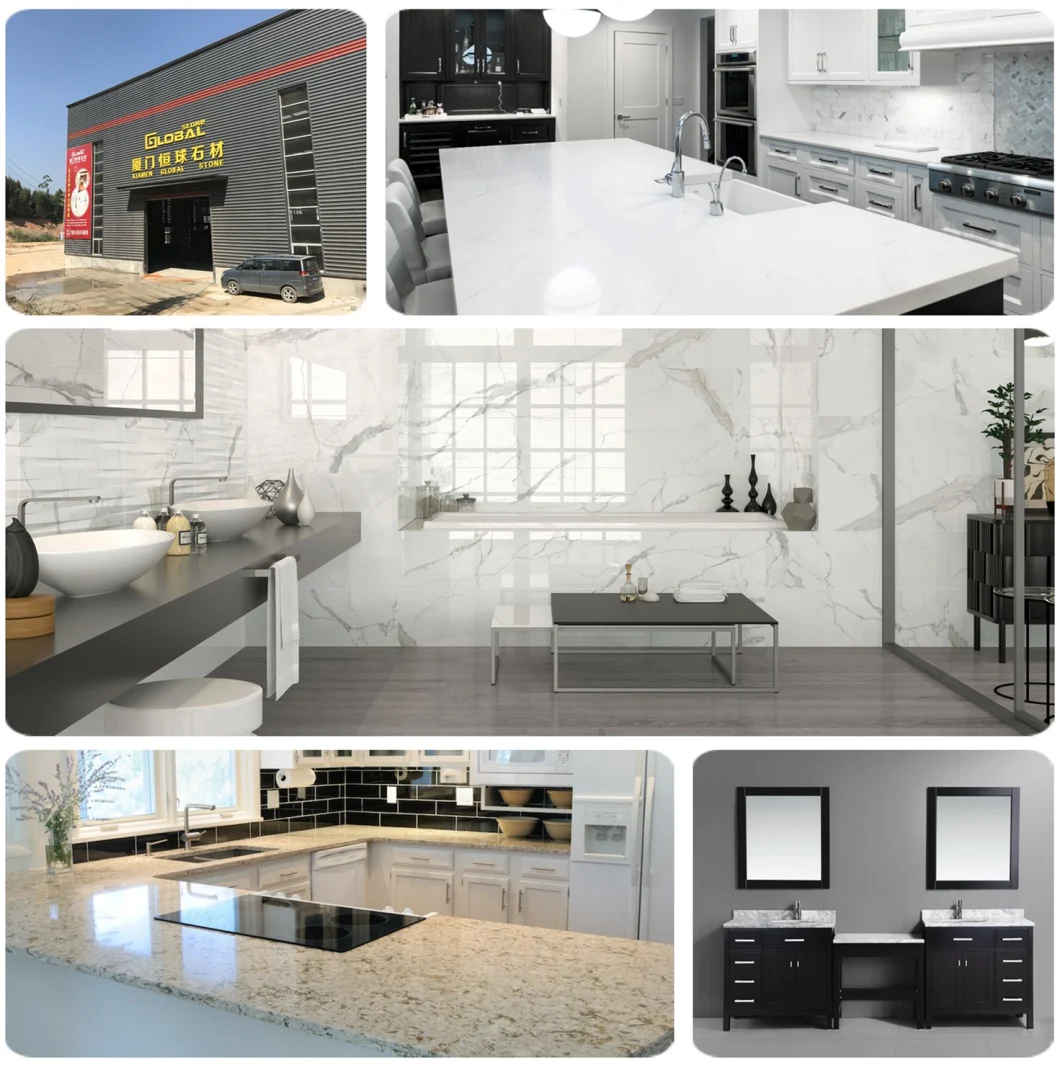 Bush Hammered Wall Floor Tiles Brazil Giallo Topazio Gold Granite Cladding Paving Stone for Projects