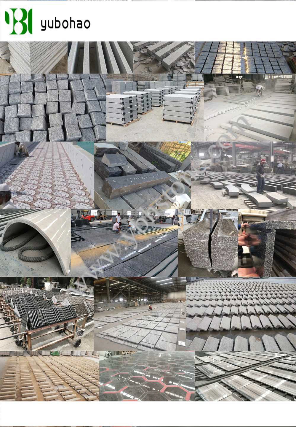 China Black/New G684 Flamed Granite Paving Stone/Floor Wall Tiles/Wall Cladding