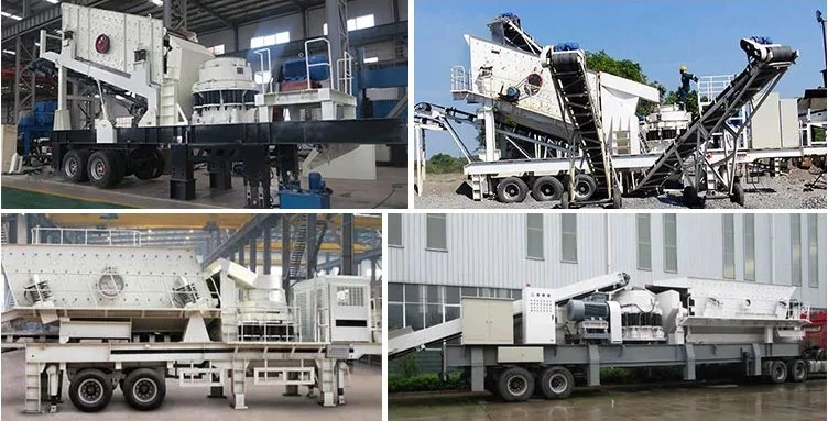 Hot Sale Mobile Stone Crusher, Stone Crushing Machine, Mobile Rock Crusher