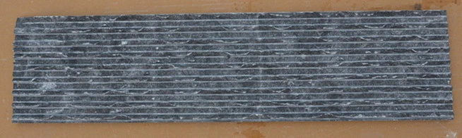 China Natural Split Surface Black Culture Stone Quartzite Ledgestone Veneer Pane