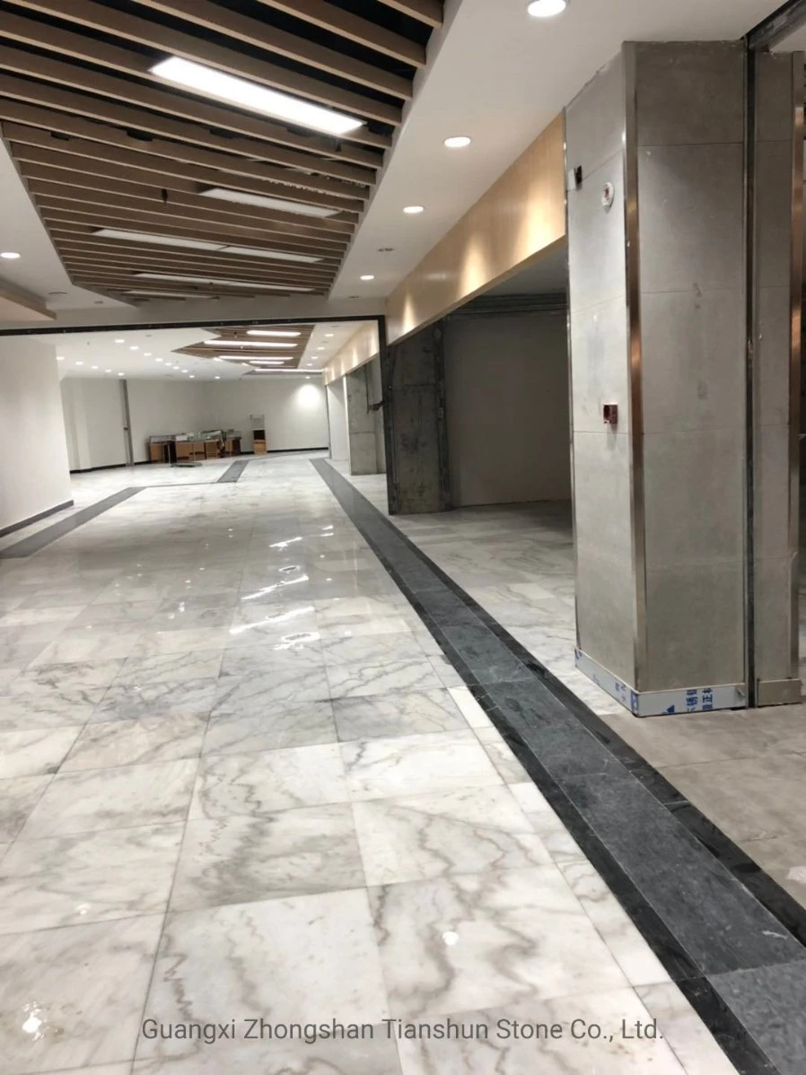 White Marble Tile with Grey Veins Black Marble Stone Marble Gray