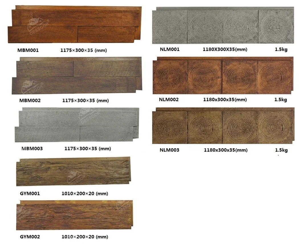 Low Price Polyurethane Faux Stacked Stone Veneer Artificial Brick Siding Panels