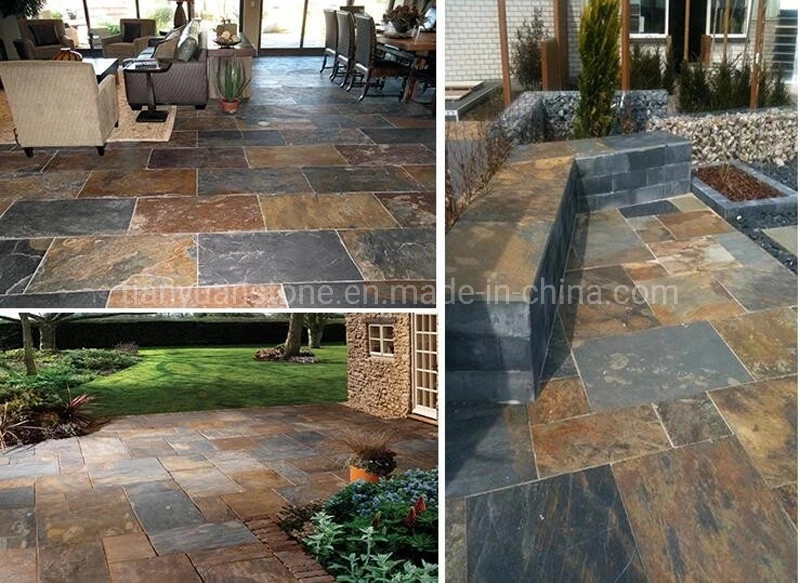 Honed Rusty Slate Tiles Slate Stone Tile Slate Slabs