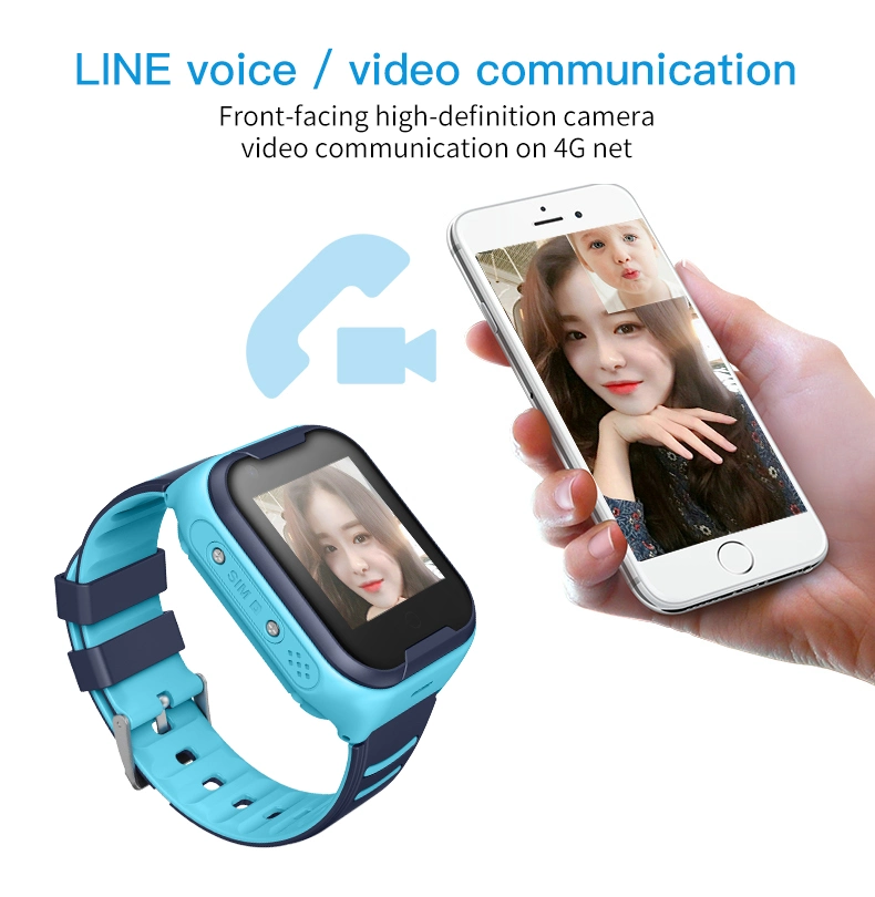 2019 Video Call Waterproof Kids 4G GPS Device Tracking Watch for Adults Senior Citizen