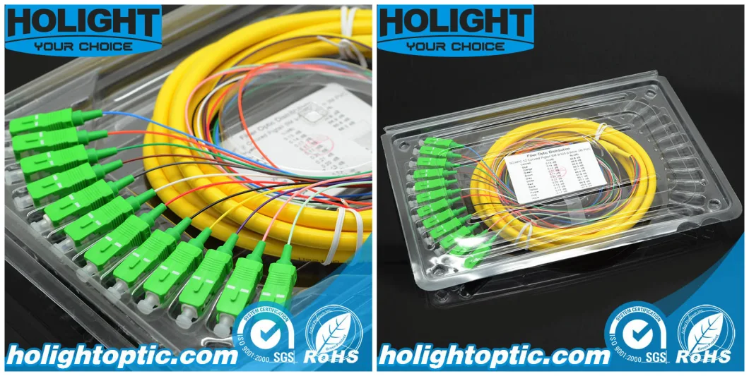 Fiber Optic Pigtail SC/PC, Sc/APC Singlemode Optical Pigtails