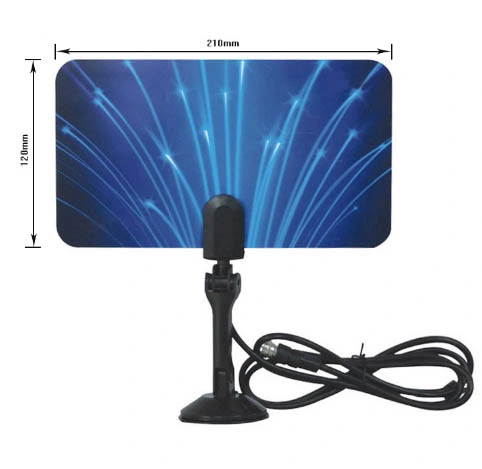 Hot Sale Flat Antenna Indoor TV Antenna ATSC 1080P TV Antenna