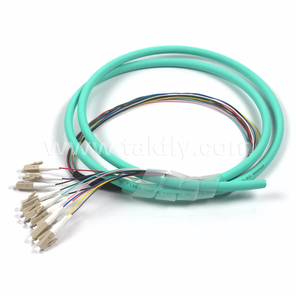 12 Cores Sc/APC Fiber Optic Pigtails