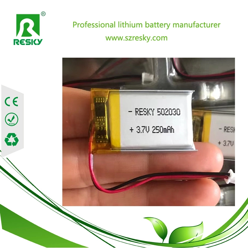 603030 3.7V Rechargeable 520mAh Lipo Battery for GPS Device