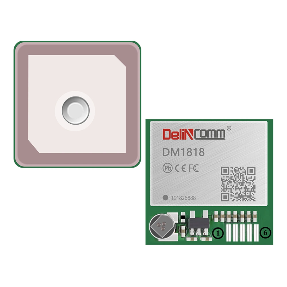 Delin Comm Dm1818 Smartbike Nmea-0183 Uart/Ttl Mediatek Chip Set GPS&Glonass Antenna Module