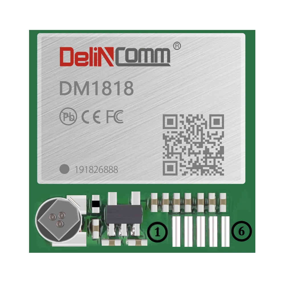 Delin Comm Dm1818 Smartbike Nmea-0183 Uart/Ttl Mediatek Chip Set GPS&Glonass Antenna Module