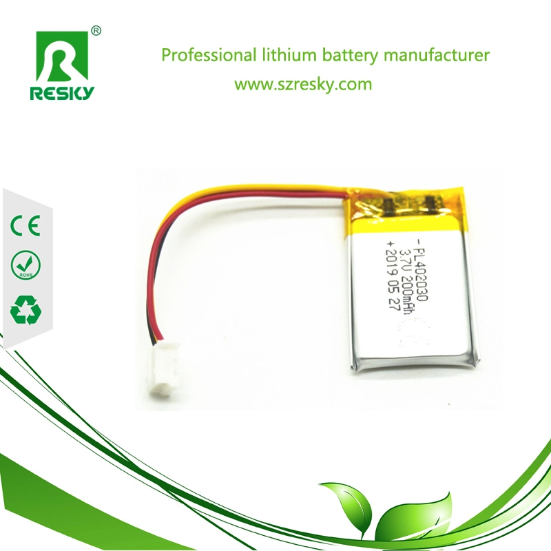 603030 3.7V Rechargeable 520mAh Lipo Battery for GPS Device