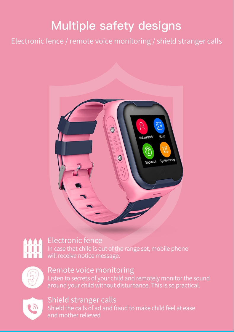 2019 Video Call Waterproof Kids 4G GPS Device Tracking Watch for Adults Senior Citizen