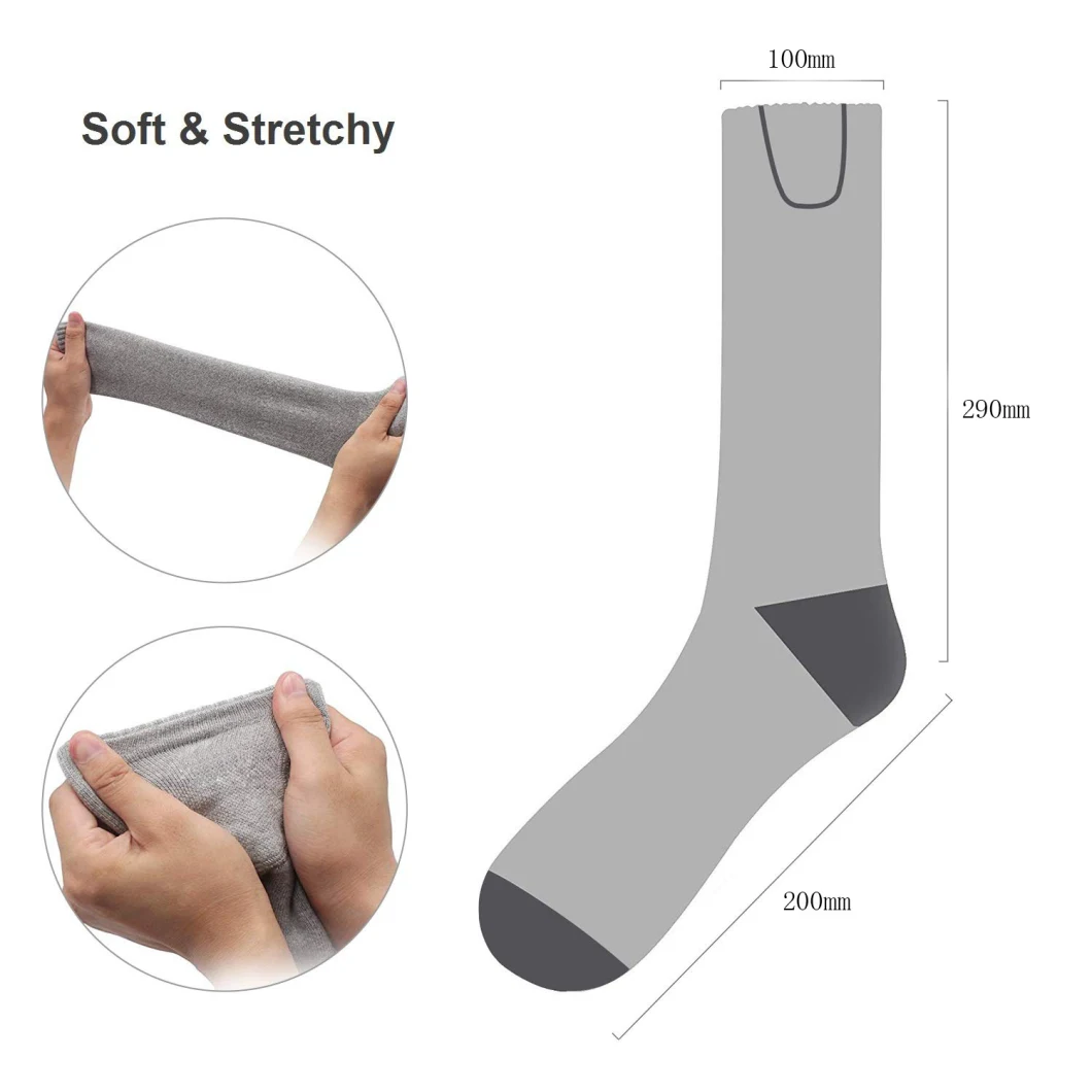 USB Electric Heated Socks Winter Outdoor Working Heating Socks Th13103