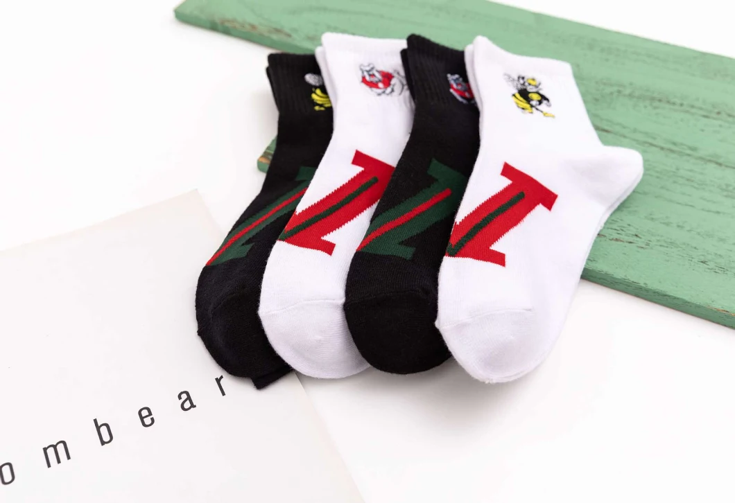 Cool Personalized Embroidery Socks Fashion Socks for Men Boy