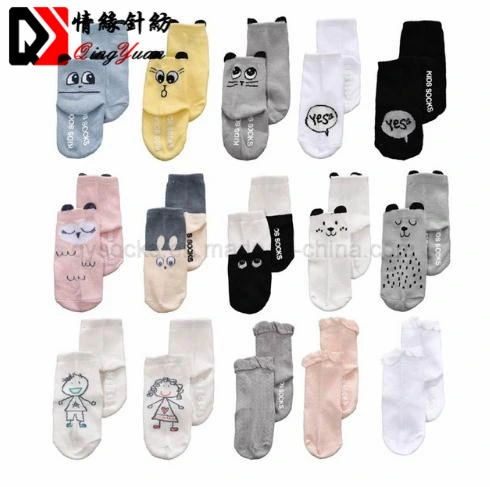 Infant Baby Boy Girl Cotton Socks Floor Anti Slip Cartoon Animal Cute Pattern Newborn Baby Socks