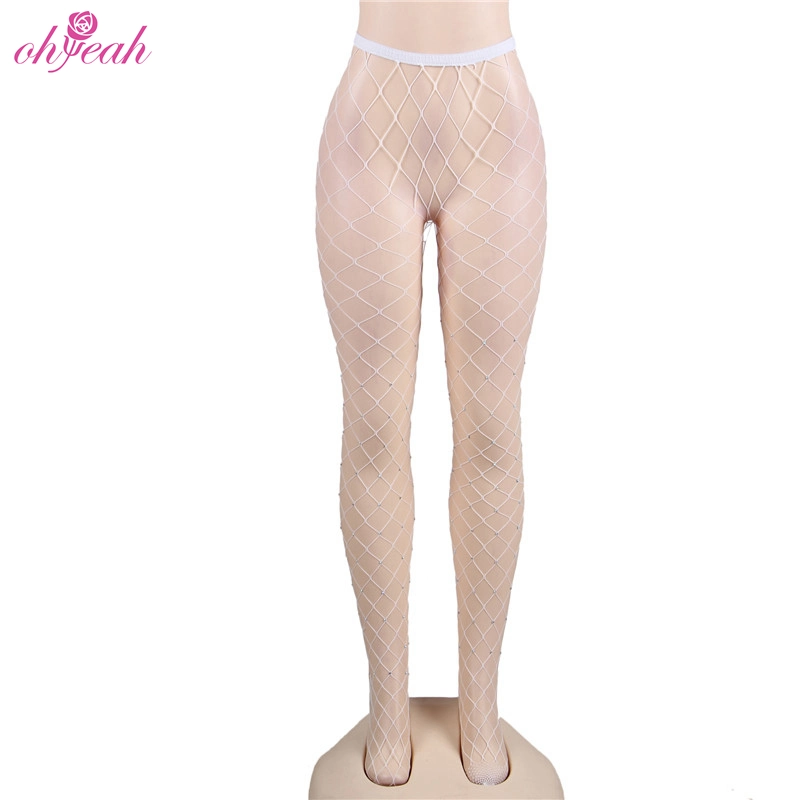 Hollow out Sexy Pantyhose Black Women Tights Stocking Fishnet Stockings Club Party Female Mesh Hosiery