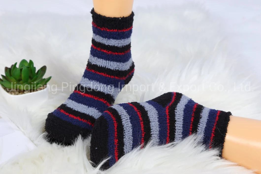 Cute Cartoon Soft Fuzzy Microfiber Baby Socks