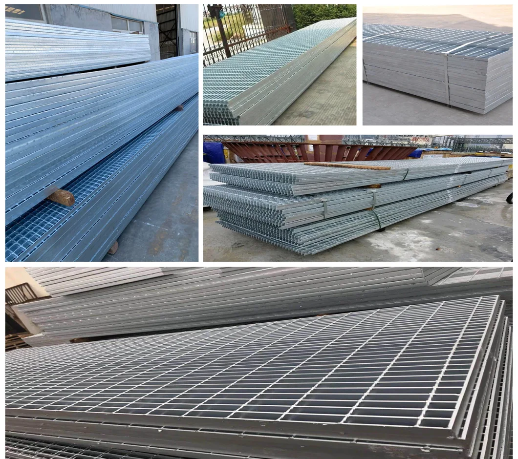 Factory High Quality Sarrated Bar Steel Grating Panel with Ce Approval