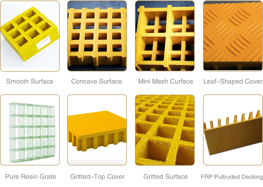 FRP Fiberglass Floor Grating GRP Grill for Walkway