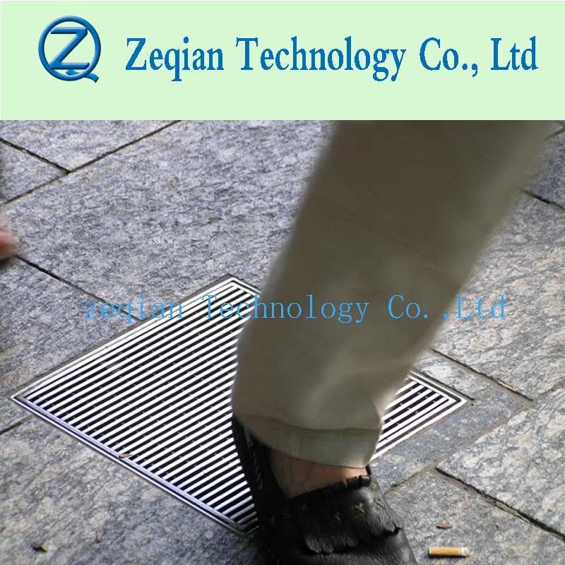 Trench Drain Grating Cover/Heel Proof Grating Cover for Shower Drain