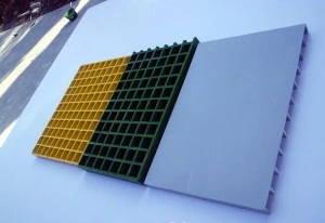 Fiberglass Mini-Mesh Grating, Glassfibre Plastic Grating, Walkway, Platform, GRP Grating.