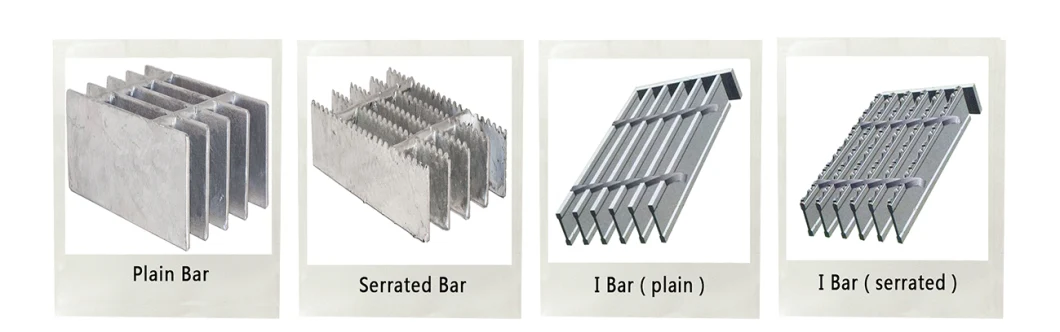 Factory High Quality Sarrated Bar Steel Grating Panel with Ce Approval