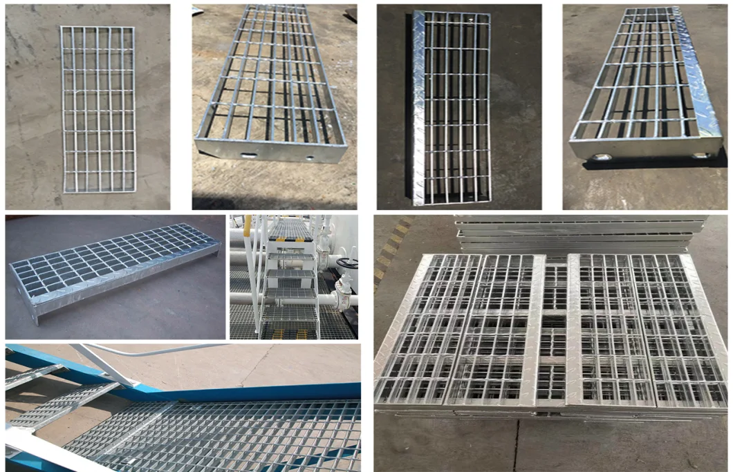 Factory High Quality Sarrated Bar Steel Grating Panel with Ce Approval