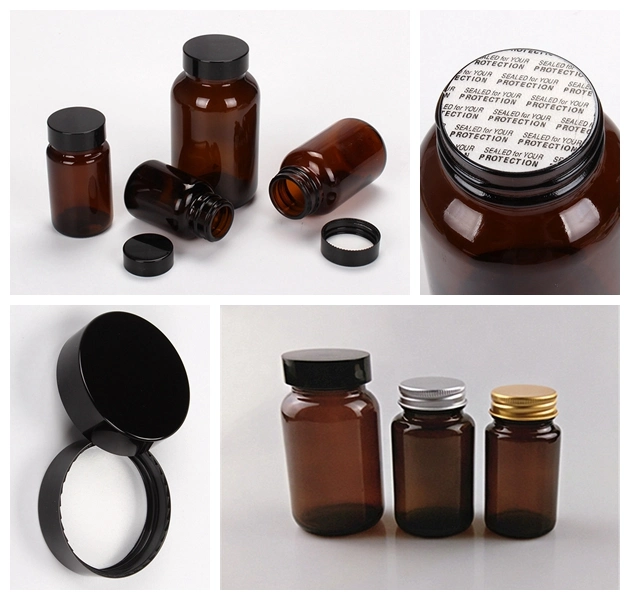 100ml 80ml 120ml Amber Brown Empty Medicine Bottle