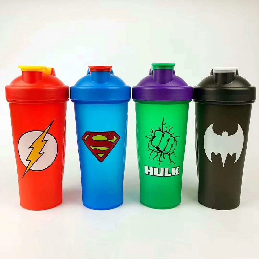 700ml Plastic Protein Shaker Bottle Water Bottle with 7 Days Pill Box 400ml 600ml Custom Logo