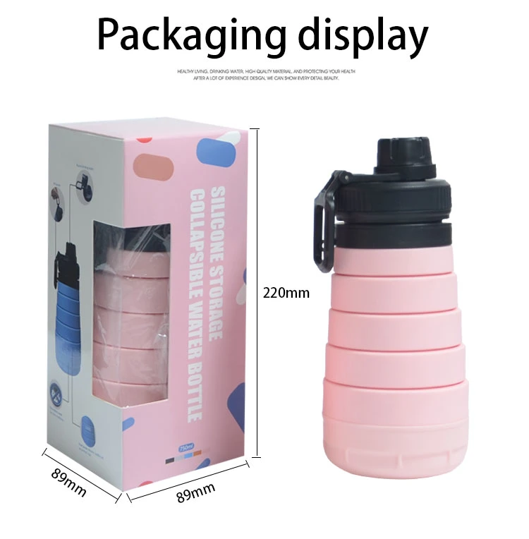 Combine Daily Pill Box Organizer with Water Bottle 750ml Outdoor Water Bottle