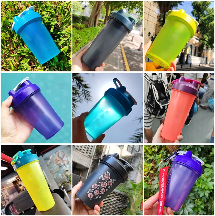 BPA Free Pill Organizer Shaker Water Bottle with Pill Box