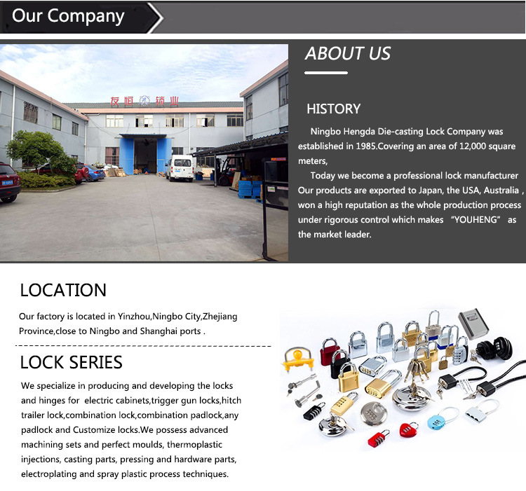 Yh1929 Hitch Pin Lock Heavy Duty Multifunction Trailer Security Tow Hitch